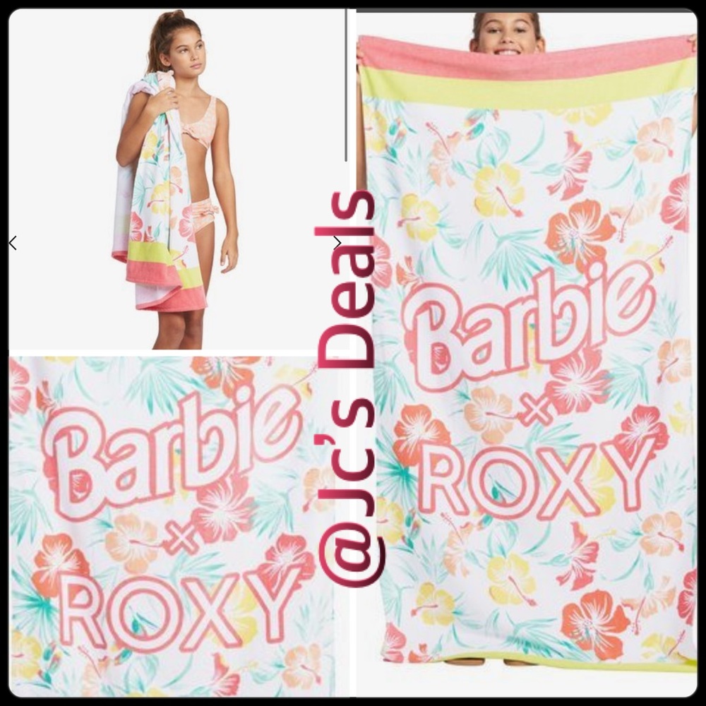 ☀️ Barbie x ROXY Inspiration Beach Towel ☀️